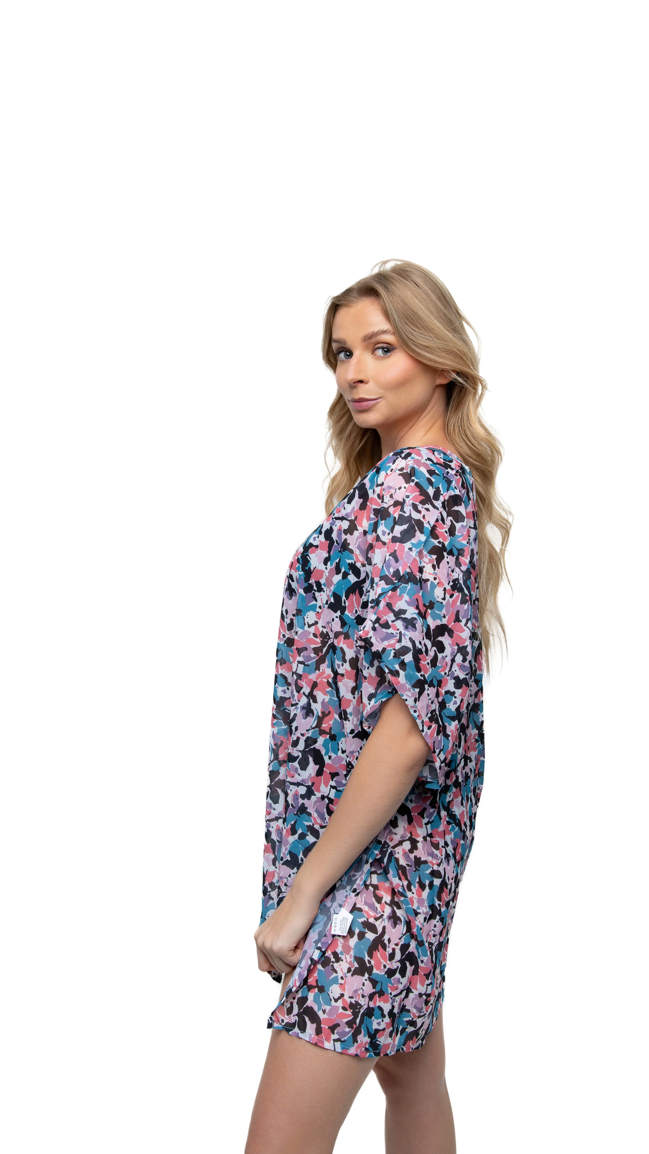 V Neck Cover Up