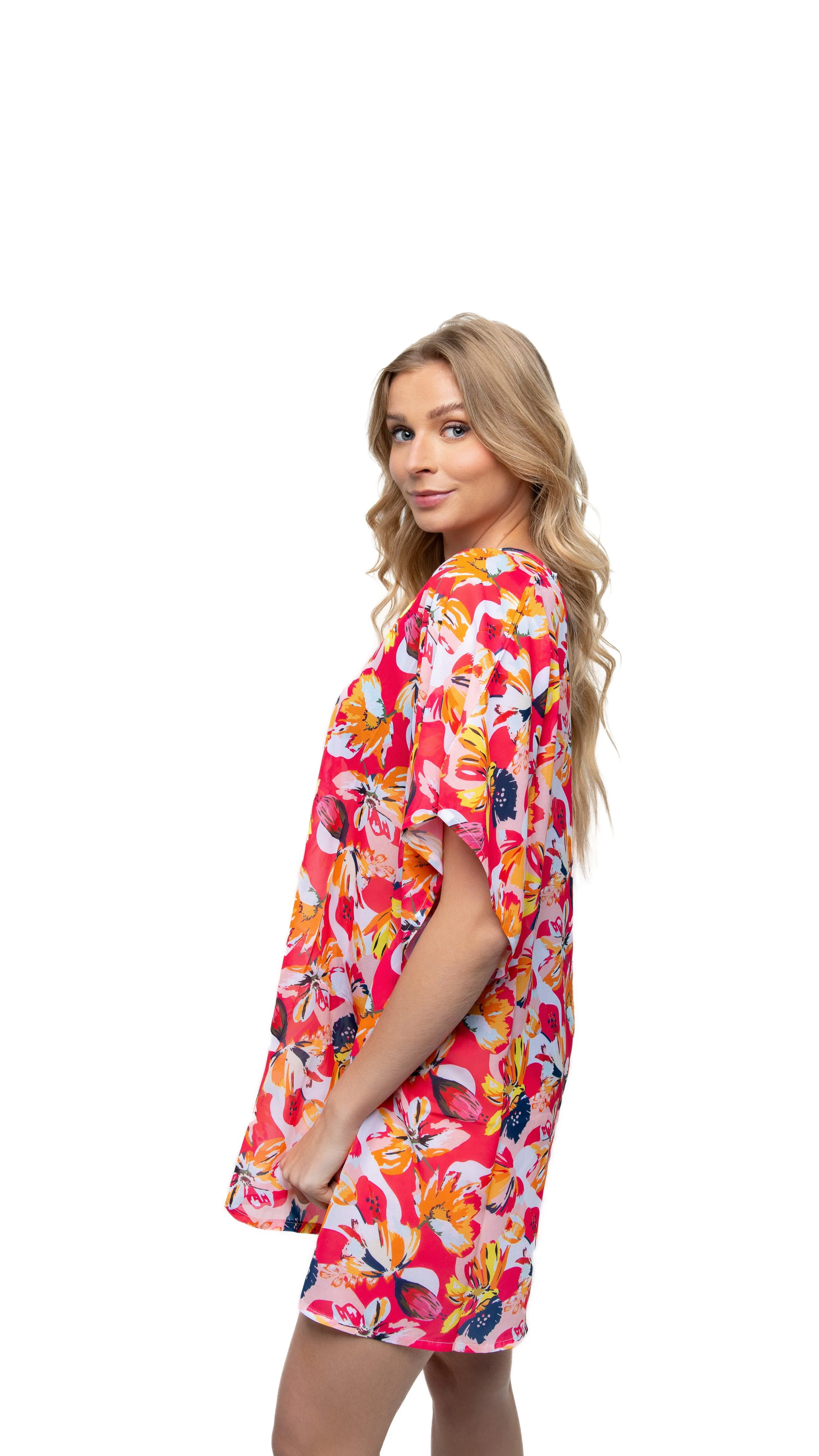 V Neck Cover Up