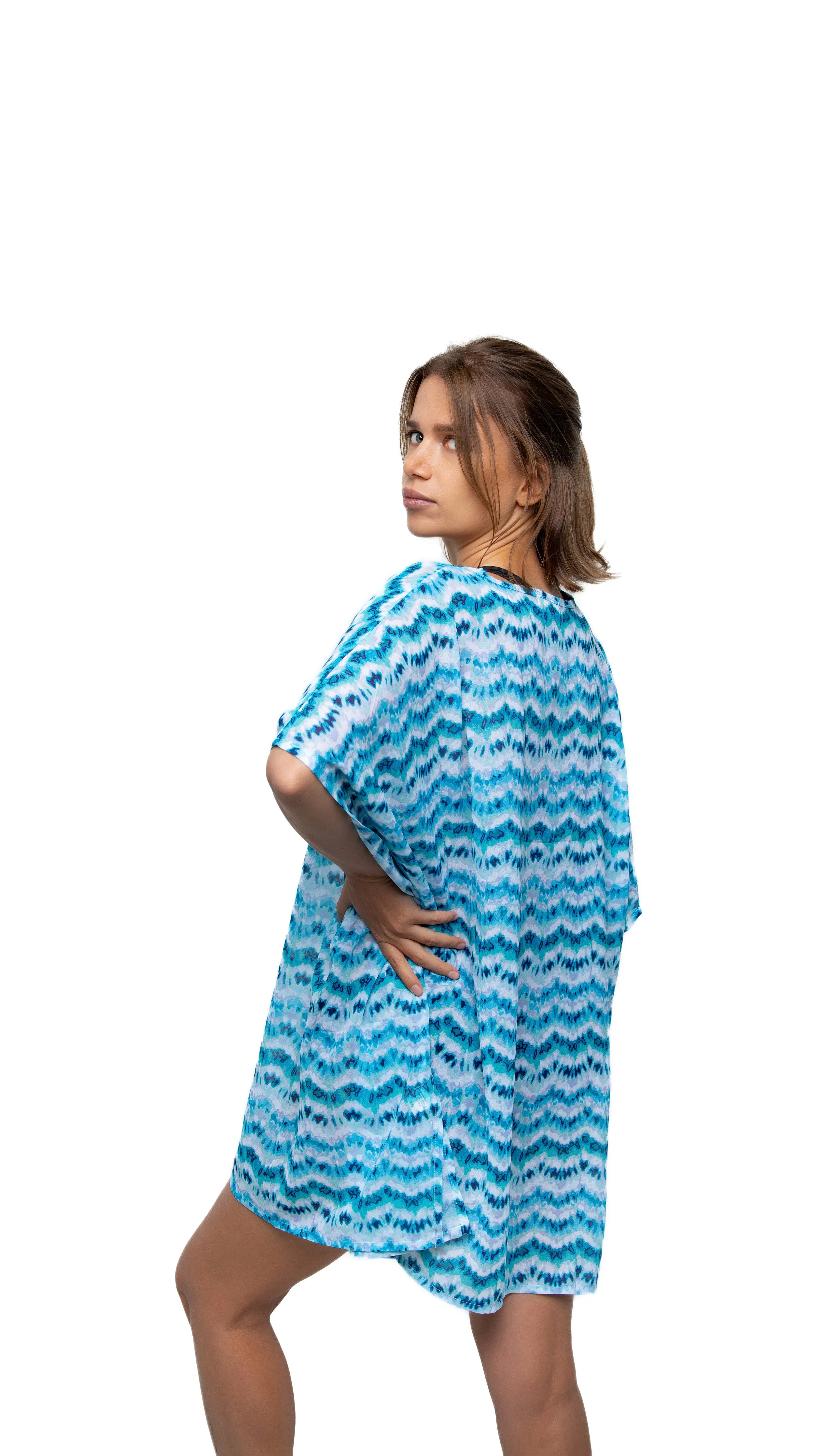 V Neck Cover Up