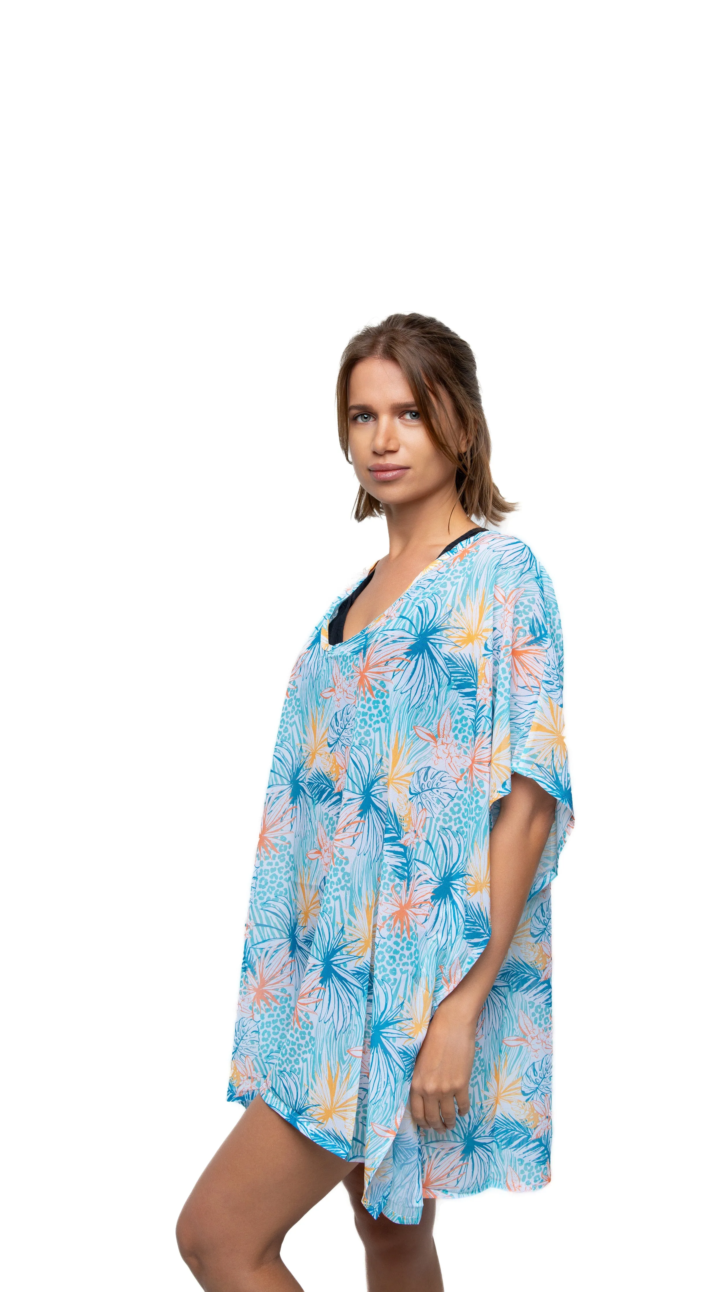 V Neck Cover Up