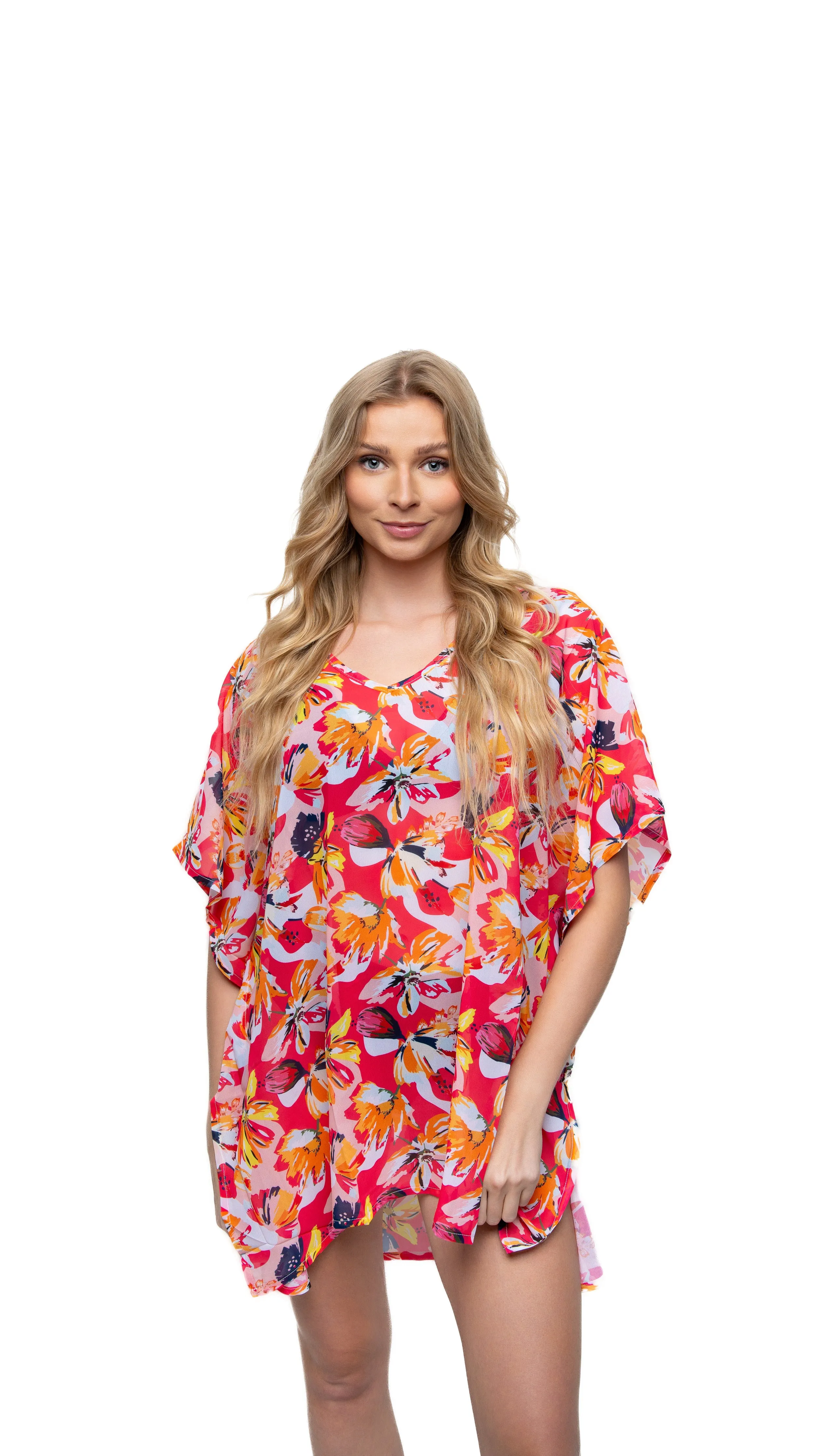 V Neck Cover Up