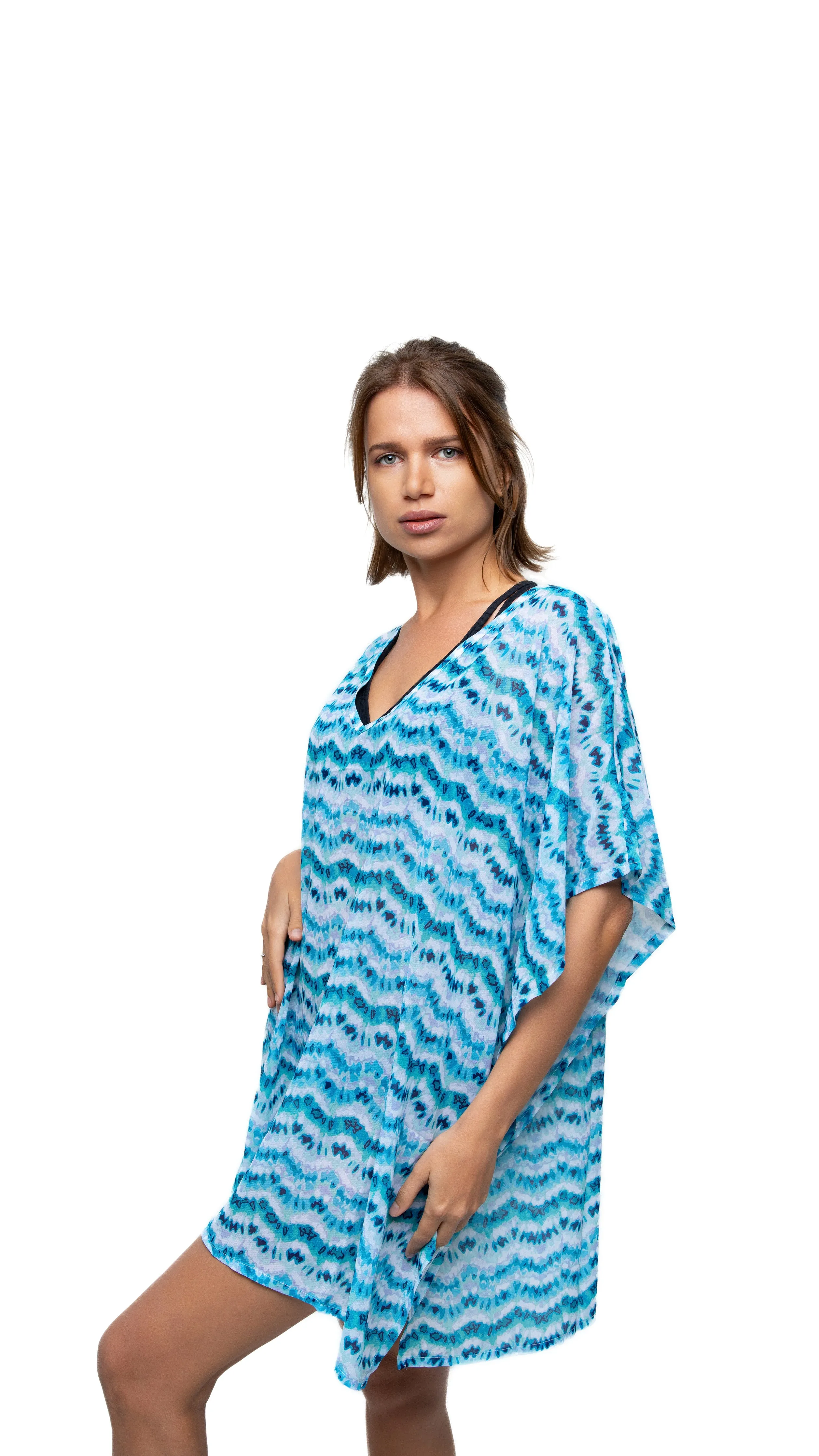 V Neck Cover Up