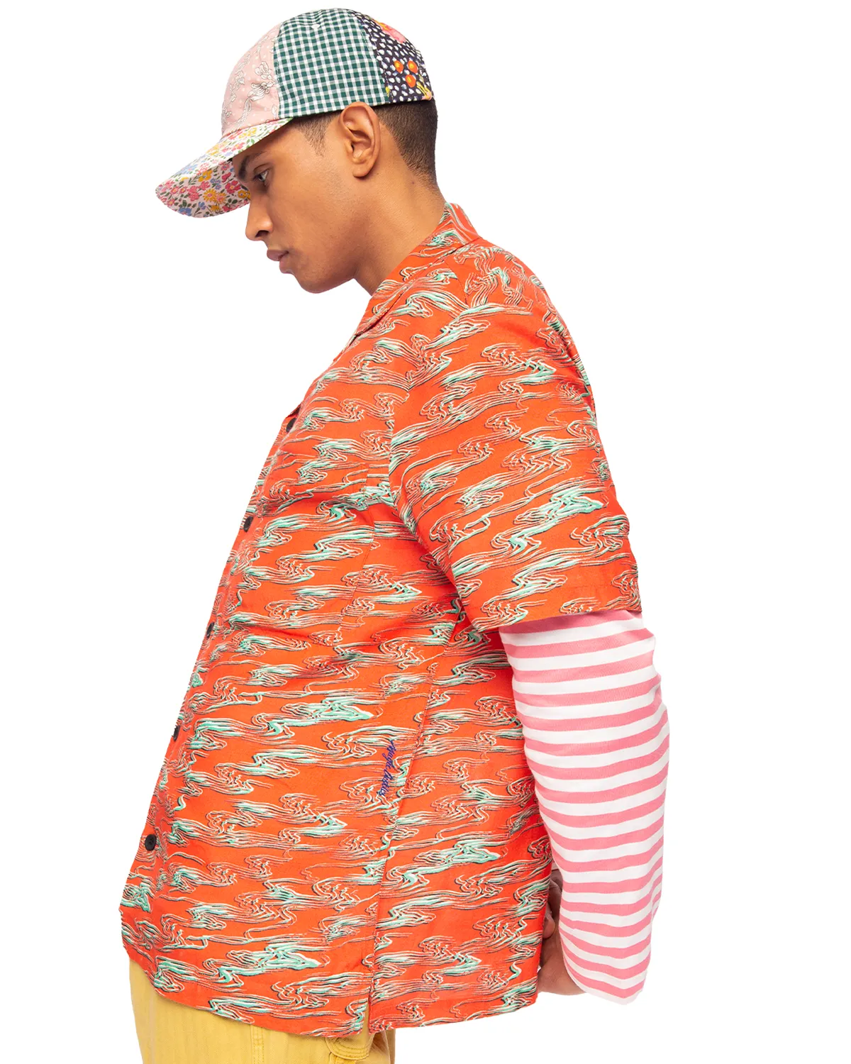 Wave Shirt Wave Print Red