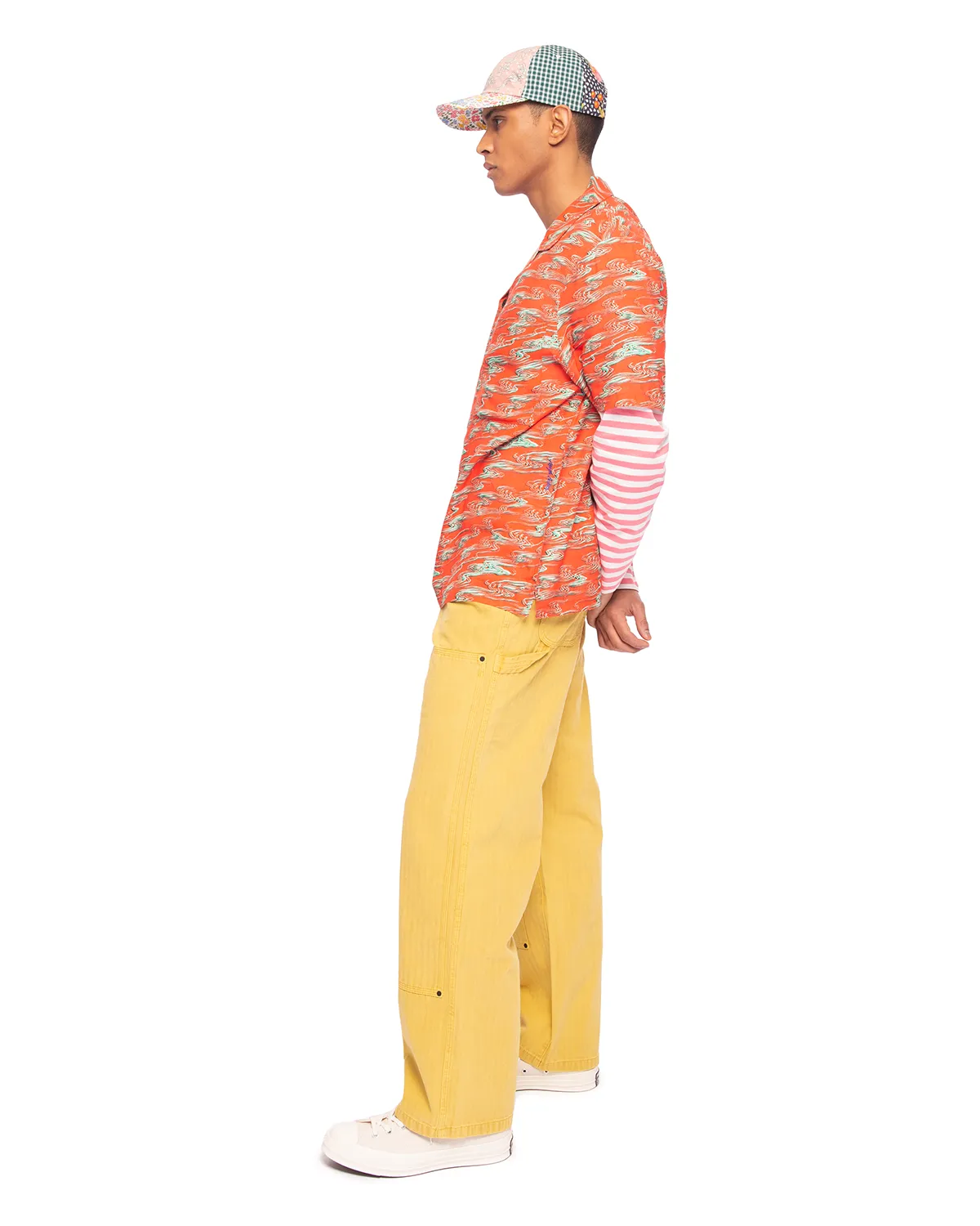 Wave Shirt Wave Print Red