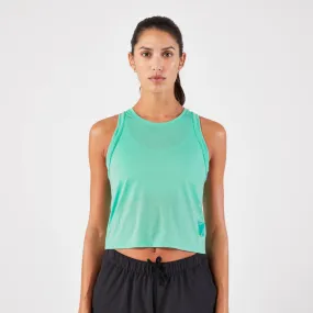 Women's Running Breathable Short Tank Top - KIPRUN Run 500